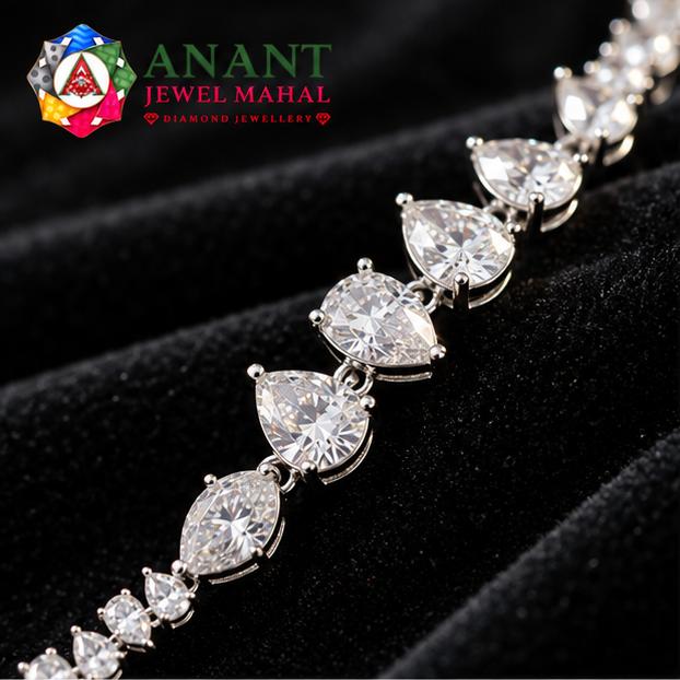 Bracelet - Elegant Solitaire Tennis Bracelet