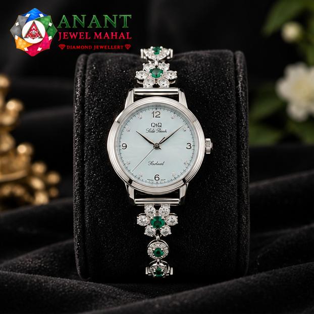 Bracelet - Designer Stone Bracelet Watch